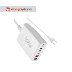 200W Charger Desktop Multi-Function Cinegriptools 4CA2