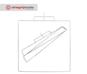 AUOFUTU Folding Flagboard Frame 75*90cm / 120*120cm