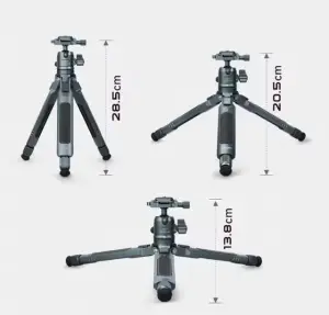 Leaplight Carbon Fiber Mini Tripod