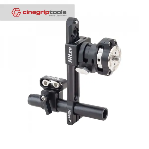 Nitze EVF Mount with NATO Rail and ARRI Rosette EVF-K03