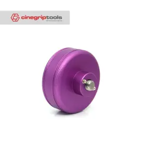 Camera Handle Round Knob, Knuckle Puck with 3/8" Screw & Spring-Loaded Locating Pin