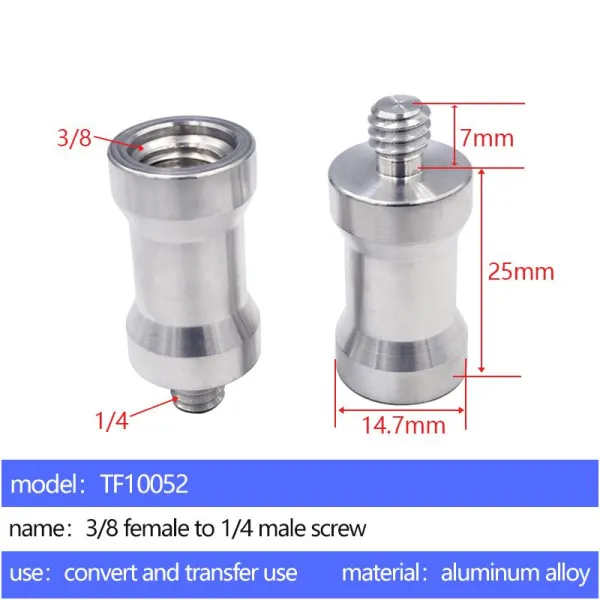 Lamp socket adapter screw TF10052 - 2 pcs per pack