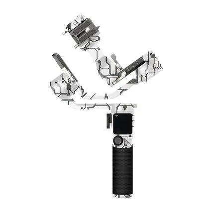 3M Sticker for DJI  RS3 MINI - circuit white + matrix