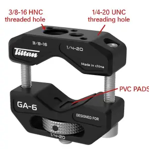 TILTALL Pipe Clamp Coupler for tube 13-34mm