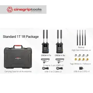 SWIT CREW-V 1.2km/4000ft Pro Wireless Video Transmission
