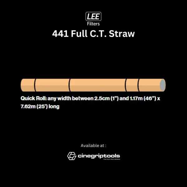 Lee Filter 441 Full C.T. Straw