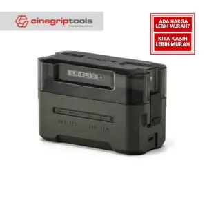 Tilta Portable Charging Station for For LP-E6 (4 Channel) and EN-EL15C (4 Channel)  – Green (TBC-E6-GN) ( TBC-EL15-GN)