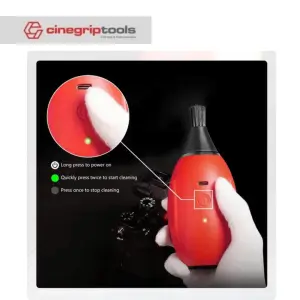 LENSGO LYNCA Silicone Electric Air Blower Cleaning Kit Dual-Use Vacuum and Blower