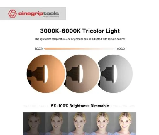 Available Light for Shooting Set with Remote LED Lamp Lampu Rumah