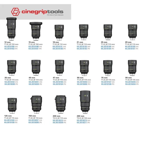ARRI Signature Prime Set