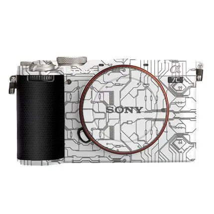 3M Sticker for Sony A7C2 - generation circuit white + matrix