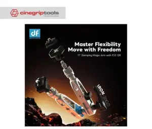 Magic Arm 11" For Cinema Equipment Damping hover & F22 Quick Release Magic Arm-Glacier