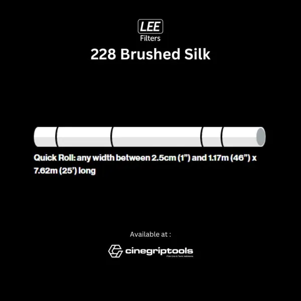 Lee Filter 228 Brushed Silk