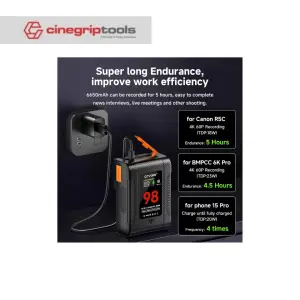 CITYORK 98Wh V-mount Battery