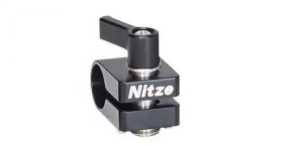 Nitze Single 15mm Rod Clamp with 3/8 Screw & ARRI Locating Pins N20B