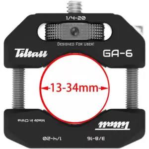TILTALL Pipe Clamp Coupler for tube 13-34mm