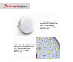 Available Light for Shooting Set with Remote LED Lamp Lampu Rumah