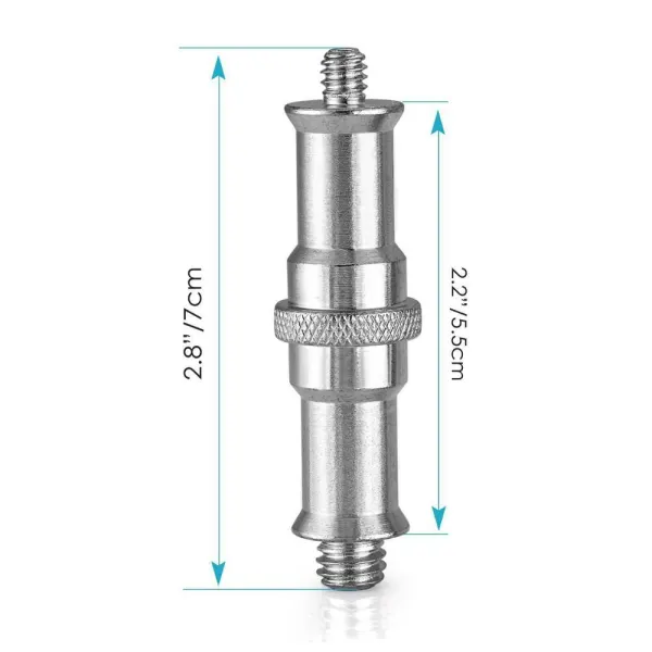 3/8 and 1/4 Interchange Screw Adapter - 2 pcs per pack