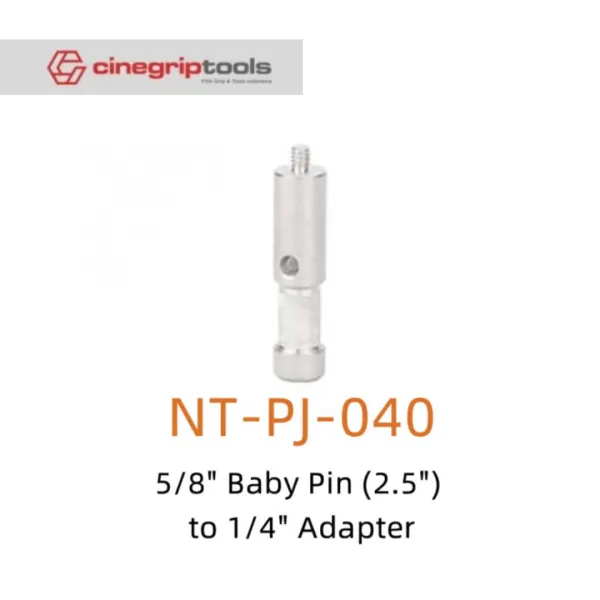 Nitze 5/8inch Baby Pin (2.5inch)to 1/4inch Adapter - NT-PJ-040