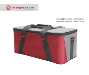 AOFUTU Photography Light Storage Box,Thickened Accessory Protective Bag, Multifunctional Portable Handbag, Large Capacity