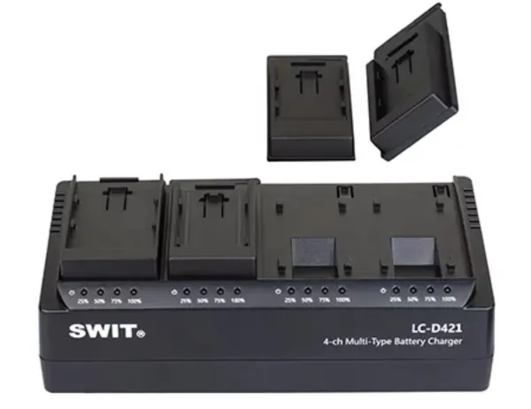 SWIT LC-D421U 4-ch Multi-type DV Charger