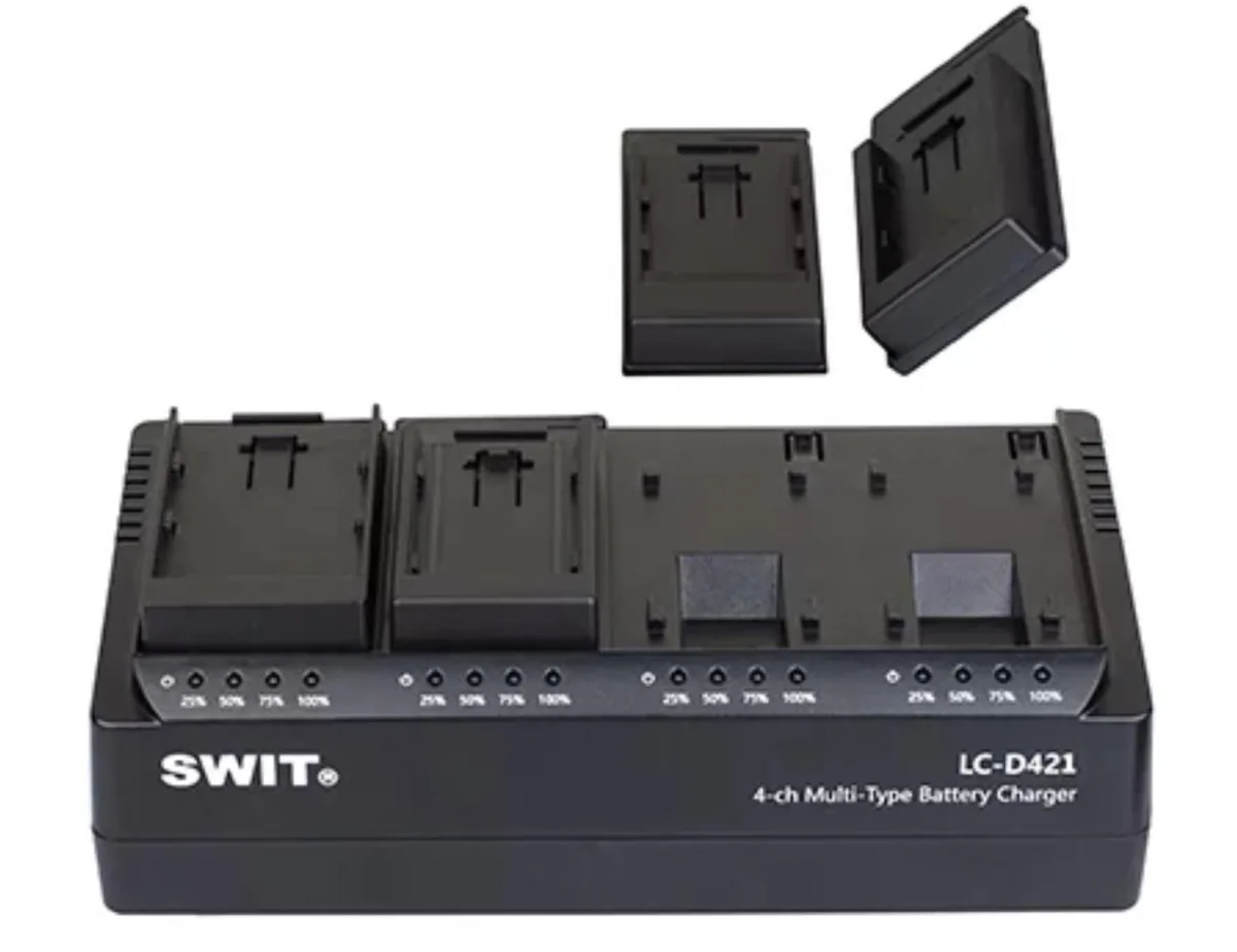 SWIT LC-D421U 4-ch Multi-type DV Charger