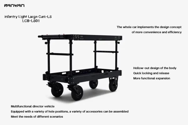 PANYAN Large Infantry Cart - 8 inch wheels - LCB-L801