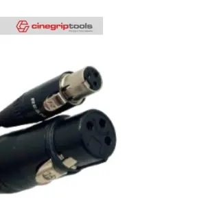 TA-3 to XLR male/female - 30cm