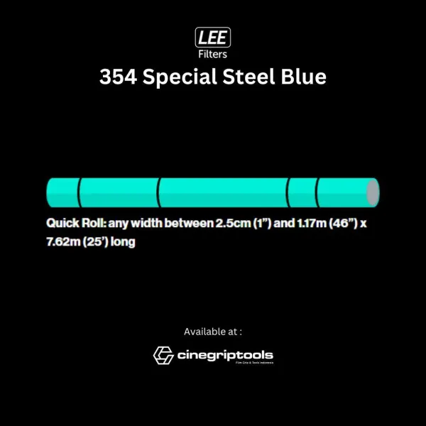 Lee Filter 354 Special Steel Blue