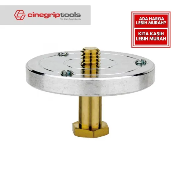 KS-023H - Kupo Hex Mounting Plate 3/8in-16m with 5/8in Hex Stud