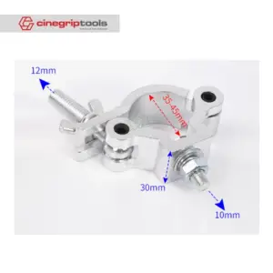 Aluminum Alloy Coupler Cross Universal Clip Scaffolding Clip Round Tube Connector