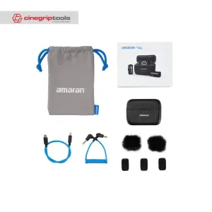 Mic Wireless - Aputure amaran Tag Dual Wireless Microphone System - USB C