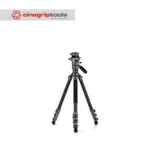 Tilta VT05 Travel Video Fluid Head with 3-Stage Carbon Fiber Tripod Legs (5KG)