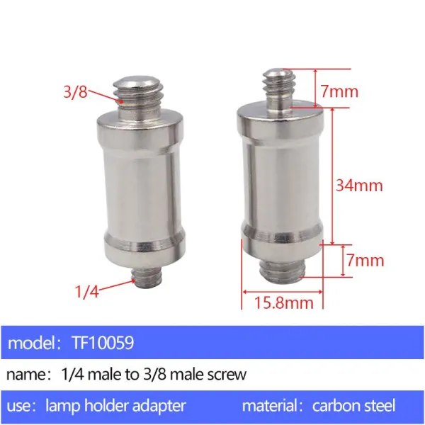 Lamp socket adapter screw TF10059 - 2 pcs per pack