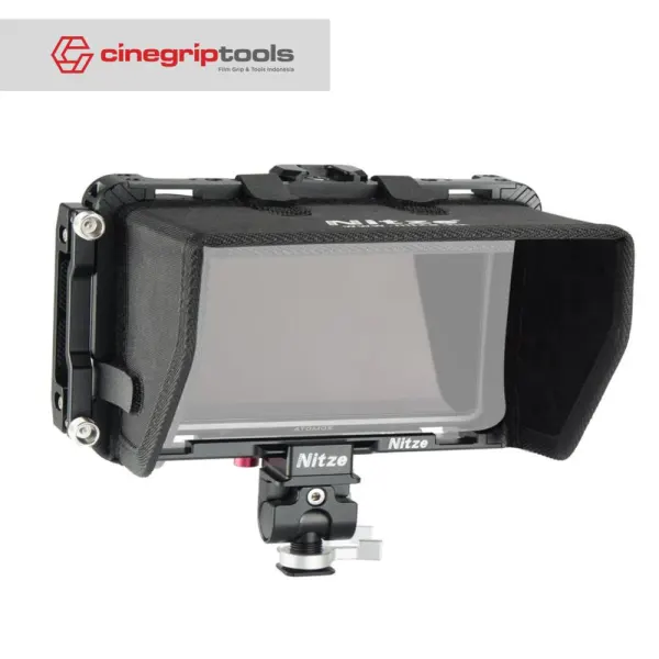 Nitze Monitor Cage for Atomos NinjaV/NinjaV+/Shinobi Sunhood & Holder