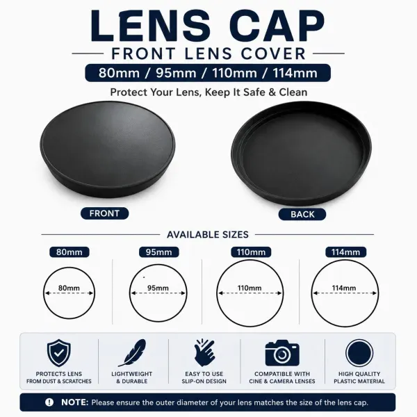 Lens Caps For Cinema Lens