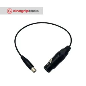 TA-3 to XLR male/female - 30cm