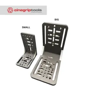 L Plate Quick release plate for Cinema Camera with 1/4 and 3/8 screw