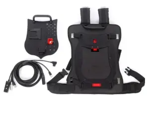 VEST - Battery Power back XLR 3pin Power Output Handle fixing plate