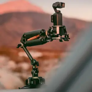 Tilta Shock Absorbing Head for Hydra Alien Mini (Osmo Pocket 3) – Titanium Gray