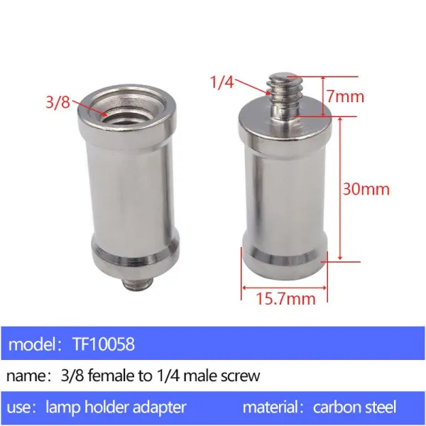 Lamp socket adapter screw TF10058