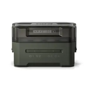Tilta Portable Charging Station for Sony NP-FZ100 Battery (4 Channel) – Green