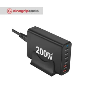 200W Charger Desktop Multi-Function Cinegriptools 4CA2