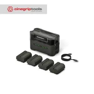 Tilta Portable Charging Station for Sony NP-FZ100 Battery (4 Channel) – Green