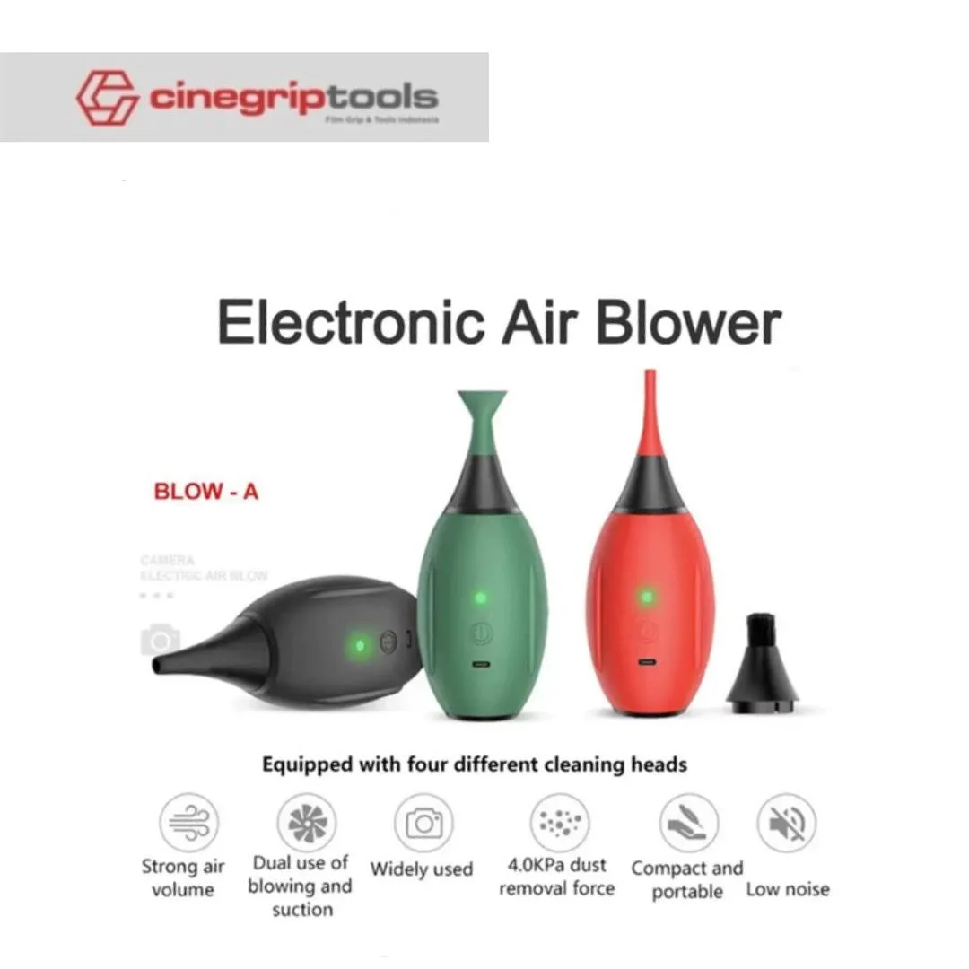 LENSGO LYNCA Silicone Electric Air Blower Cleaning Kit Dual-Use Vacuum and Blower