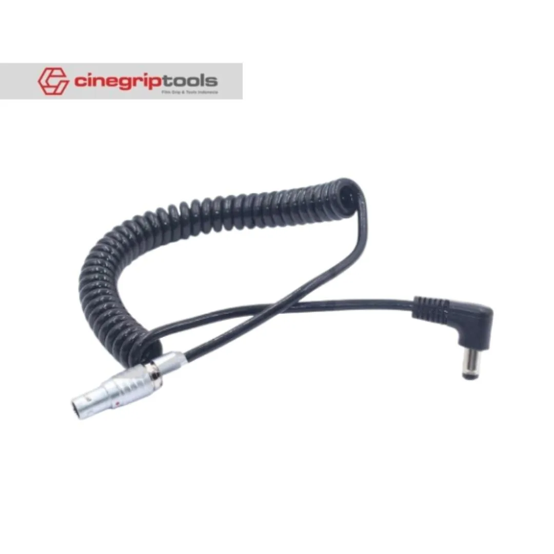0B 2-pin Straight/Elbow to DC2.5 small monitor power cable, dc2.5 power supply 2-pin image transmission power cable