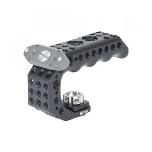 Nitze Lil Stinger 3/8" ARRI Locating Pins Handle with N40C Cold Shoe