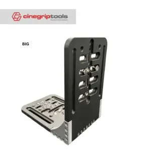 L Plate Quick release plate for Cinema Camera with 1/4 and 3/8 screw
