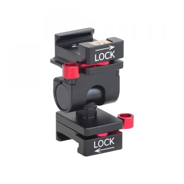 Nitze Elf Series Monitor Holder (QR NATO Clamp to QR NATO Clamp)