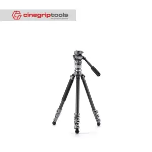 Tilta VT05 Travel Video Fluid Head with 3-Stage Carbon Fiber Tripod Legs (5KG)
